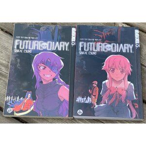 Future Diary Volume 1-2 English Manga Series TokyoPop